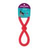 Paws & Claws Vinyl Double Loop Pet Dog Tugger 27x8cm Red