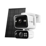 Tapo 4K Solar-Powered Dual-Lens Pan/Tilt Security Camera Kit