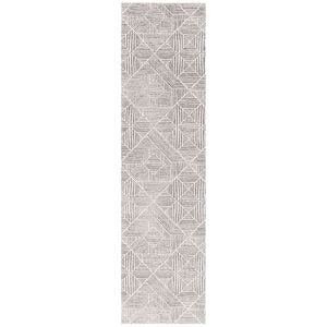 The Rug Connection Jaya 457 Grey 500x80cm - Extra Large Runner Pet Friendly Indoor Rug