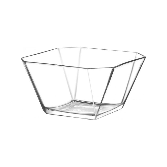 LAV Karen Stacking Glass Serving Bowl - 19.5cm - Clear