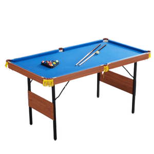 Topone Foldable Pool Table/billiard Table - Gtf006 - 1.37m/1.57m - Blue, 1.57m Table