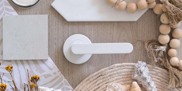 The latest fashion in door hardware