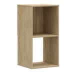 Flexi Storage Clever Cube Oak 1x2 Compact Storage Unit 