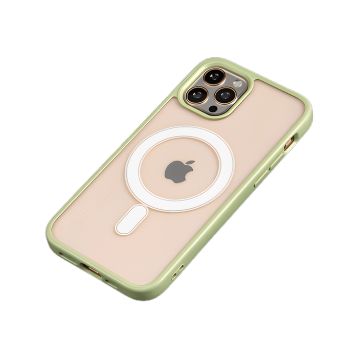 Iphone 11 Green TPU Magsafe Compatible ShockProof Cover Case