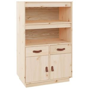 vidaXL Highboard Cupboard Storage Console Cabinet Sideboard