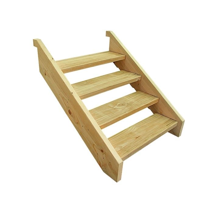 OSK Australia 900mm H3 Treated Pine 4 Tread Stair Kit