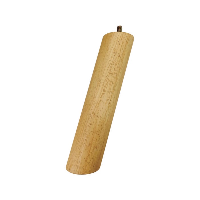 Adoored 60 x 250mm Round Angled Lacquered Furniture Leg