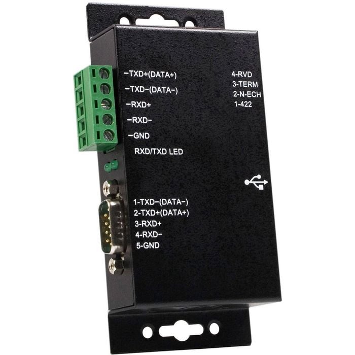 Startech.com Icusb422is Serial Adapter - 1 Pack - Taa Compliant - Usb 2.0 Type B - Pc, Linux, Mac