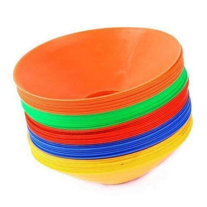 Digitel 60 Pack Training Cones Discs Soccer Rugby