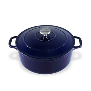 Round French Oven /3.8l French 24cm/3.8l Blue Chasseur