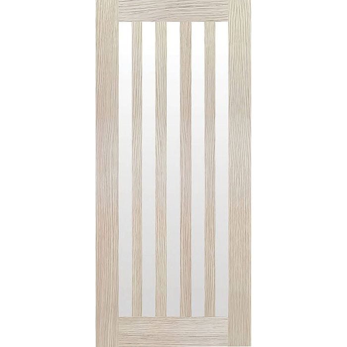 Woodcraft Doors 2040 x 820 x 40 5LITE Frost Safety Entrance Door BSOD 