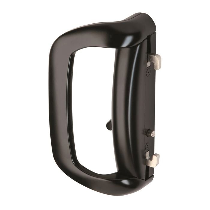 Schlage Black Stella Locking Sliding Door Handle