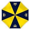 NRL Compact Umbrella - North Queensland Cowboys - Rain - Glovebox - W17cm L60cm
