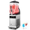 VEVOR Commercial Slushy Machine 12L 48 Cups Stainless Steel for Home Party