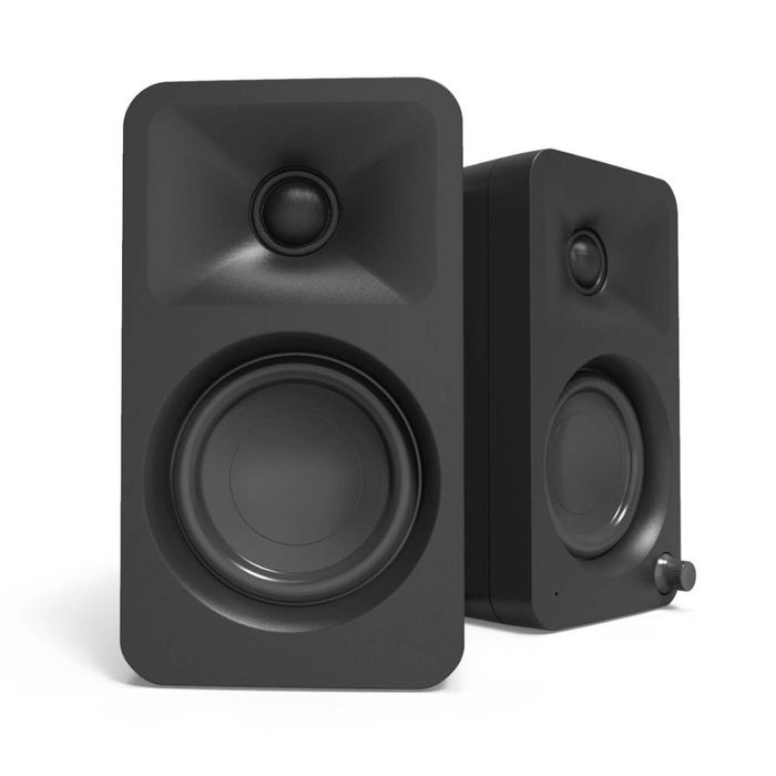 Kanto ORA 100W Powered Reference Desktop Computer Speakers with Bluetooth 5.0 Black