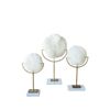 Darlin Resin/Metal 20x38cm Bloom Faux Coral on Stand Large White/Gold