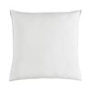 Gioia Casa Vintage Washed 100% Cotton European Pillowcase 1 Pc - White