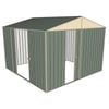 Build-a-Shed 3.0 x 3.0 x 2.3m Gable Double Sliding Side Door Shed - Green