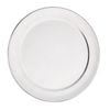 Vogue Aluminium Pizza Tray Wide Rim 255mm Commercial Kitchen Baking Pan