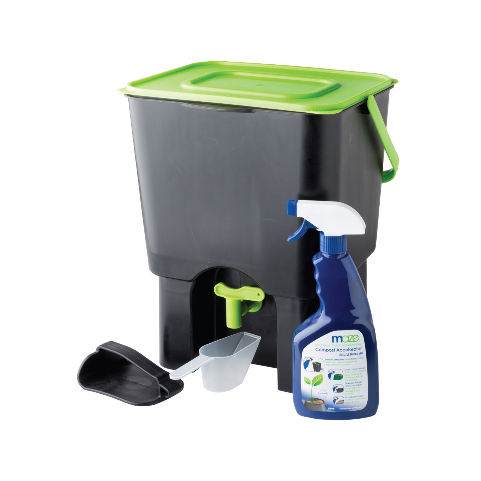 Go Eco Underground Compost Bin - 10L, Australian Made, Green Garden Bucket 10 thumbnail image