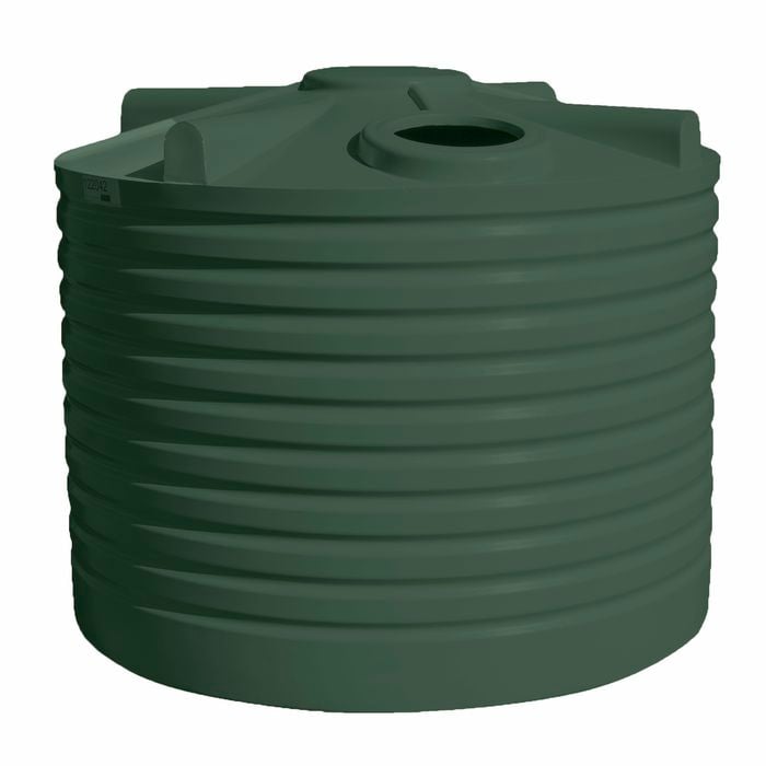 Clark Tanks 5000L Squat Round Poly Water Tank - Rivergum
