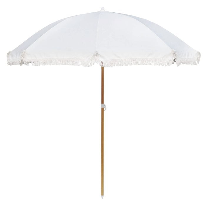 Marquee 2m Beach Umbrella with Tassels