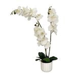UN-REAL 65cm White Orchid Flower Artificial Plant