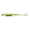 Fish Arrow Flash J Split SW 4" Soft Plastic Fishing Lure 102 Chartruse / Silver
