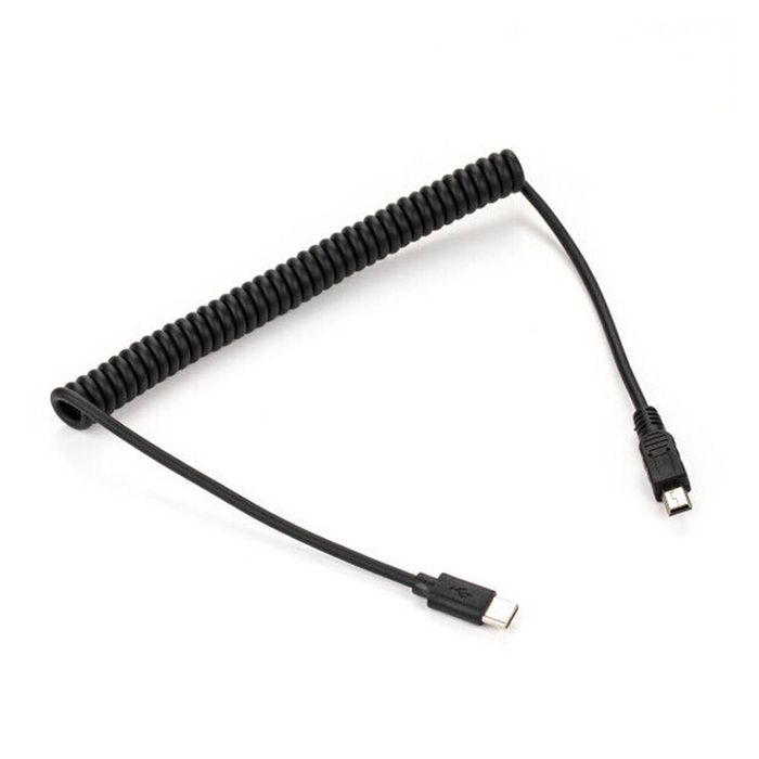 Benro Polaris USB-C to Mini-USB Camera Control Cable Connector Cord Black