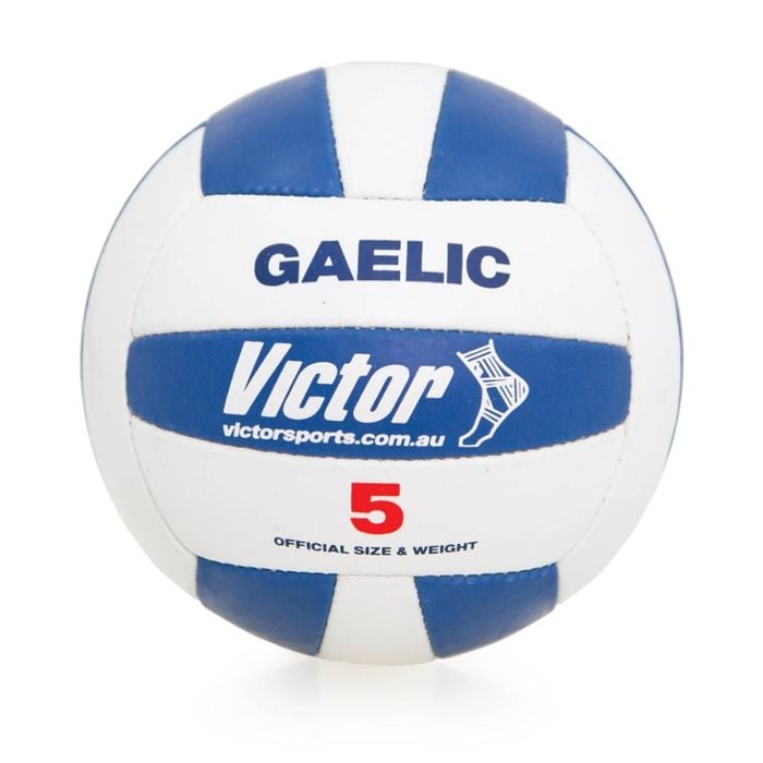 Victor Sports Gaelic Football Full Size Official Match Ball High Tech Bladder