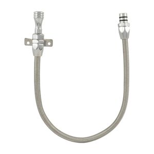 Cal Custom Flexible Transmission Dipstick Ford C4, Firewall Mount