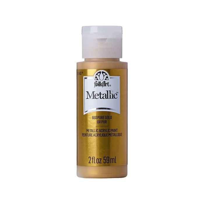 Folk Art Metallic Pure Gold Acrylic Paint