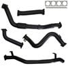 Ignite Exhausts Turbo Back for Toyota Landcruiser 79 Series V8 S/Cab 3" No Cat & Pipe Only 409 Stainless Steel