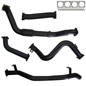Ignite Exhausts Turbo Back for Toyota Landcruiser 79 Series V8 S/Cab 3" No Cat & Pipe Only 409 Stainless Steel