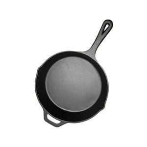 SOGA 30cm Round Cast Iron Sizzle Platter with Handle