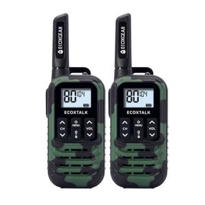 Ecoxgear Exg50-2pkc  (camouflage Colour) Uhf Cb Handheld Radio Twin Pack