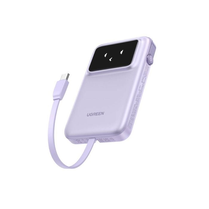 Ugreen Uno 10000mah 30w Power Bank With Built In Usb C Cable Fast Charging
