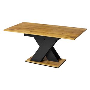 Levede Dining Table Extendable 120cm-160cm 6 People Rectangular Dining Room