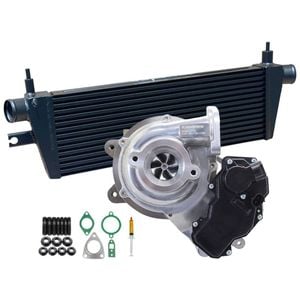 Upgrade Billet Turbo Charger With 52mm Intercooler For Toyota Fortuner 1gd-ftv 2.8l 2015-2020