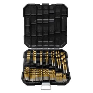 Craftright 99 Piece Titanium Coated Drill Bit Set