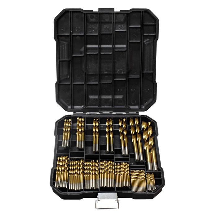 Craftright 99 Piece Titanium Coated Drill Bit Set