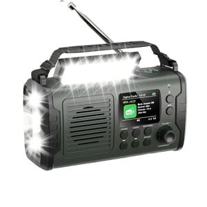 10000mah Emergency Radio With Led & Dab+/fm
