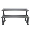 Kettlebell Storage Rack 137cm Two Tiers Large Platform