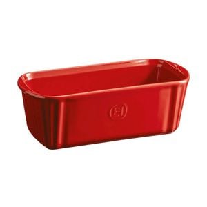 Emile Henry 1.2qt/23cm Ceramic Loaf Dish Small Burgundy