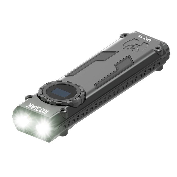 Kodiak 6,000 Lumen Krux Rechargeable EDC Torch with LCD