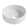 Mondella Resonance Round Above Counter Basin - Matte White
