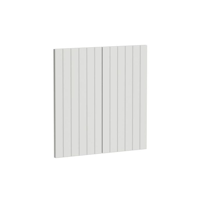 Kaboodle 600mm Sesame Salt V-Groove Rangehood Doors - 2 Pack