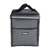 Vogue Insulated Folding Delivery Bag Thermal Grey 540x360x430mm Commercial Food Transport Takeaway Catering Storage