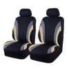 Catzon Front Car Seat Covers Auto Interior Protection Accessories For Suvs Trucks-beige