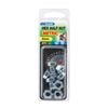 Zenith 8mm Zinc Plated Hex Half Nut - 12 Pack